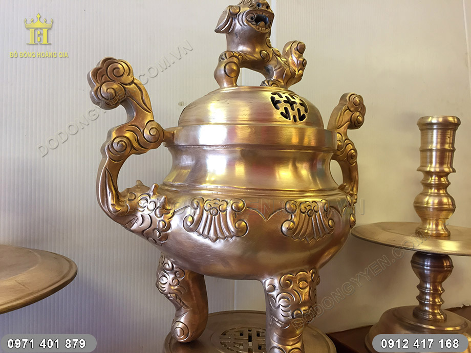 ngũ sự đồng đỏ 40cm